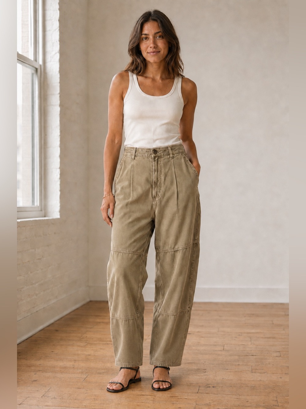 CITIZENS OF HUMANITY Wide-Legged Cargo Pants